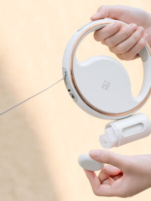 Automatic Lighting Retractable Dog Leash